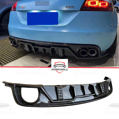 Diffusore Audi Tt (2008-2014) Fibra Di Carbonio - Da300Cavalli