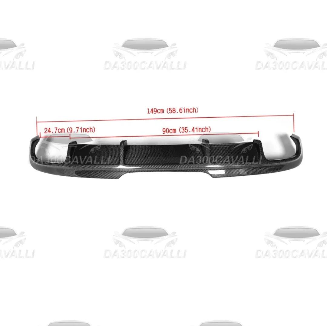 Diffusore Audi Tt (2008-2014) In Fibra Di Carbonio - Da300Cavalli