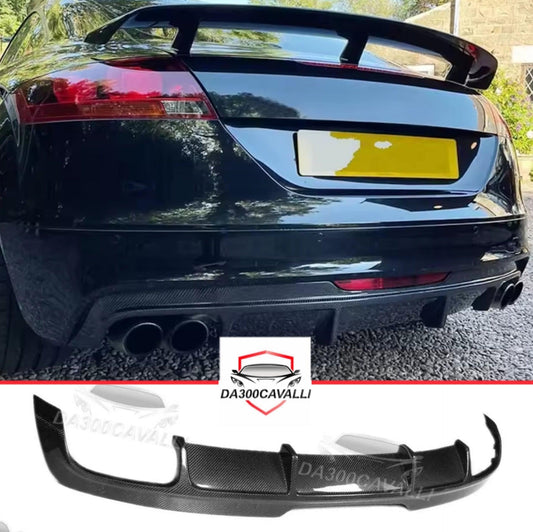 Diffusore Audi Tt (2008-2014) In Fibra Di Carbonio - Da300Cavalli