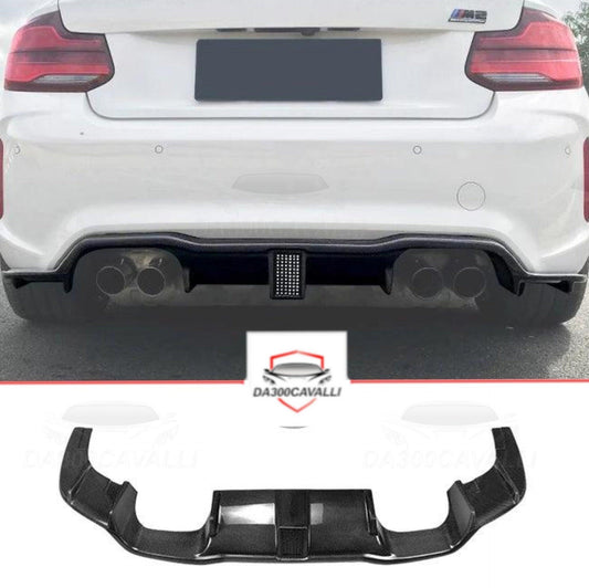 Diffusore BMW M2 F87 Fibra Di Carbonio - Da300Cavalli