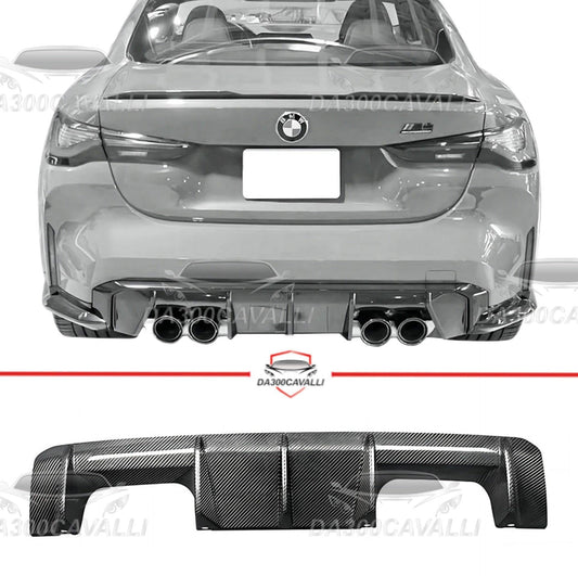 Diffusore BMW M3 M4 G80 G82 G83 Fibra Di Carbonio - Da300Cavalli