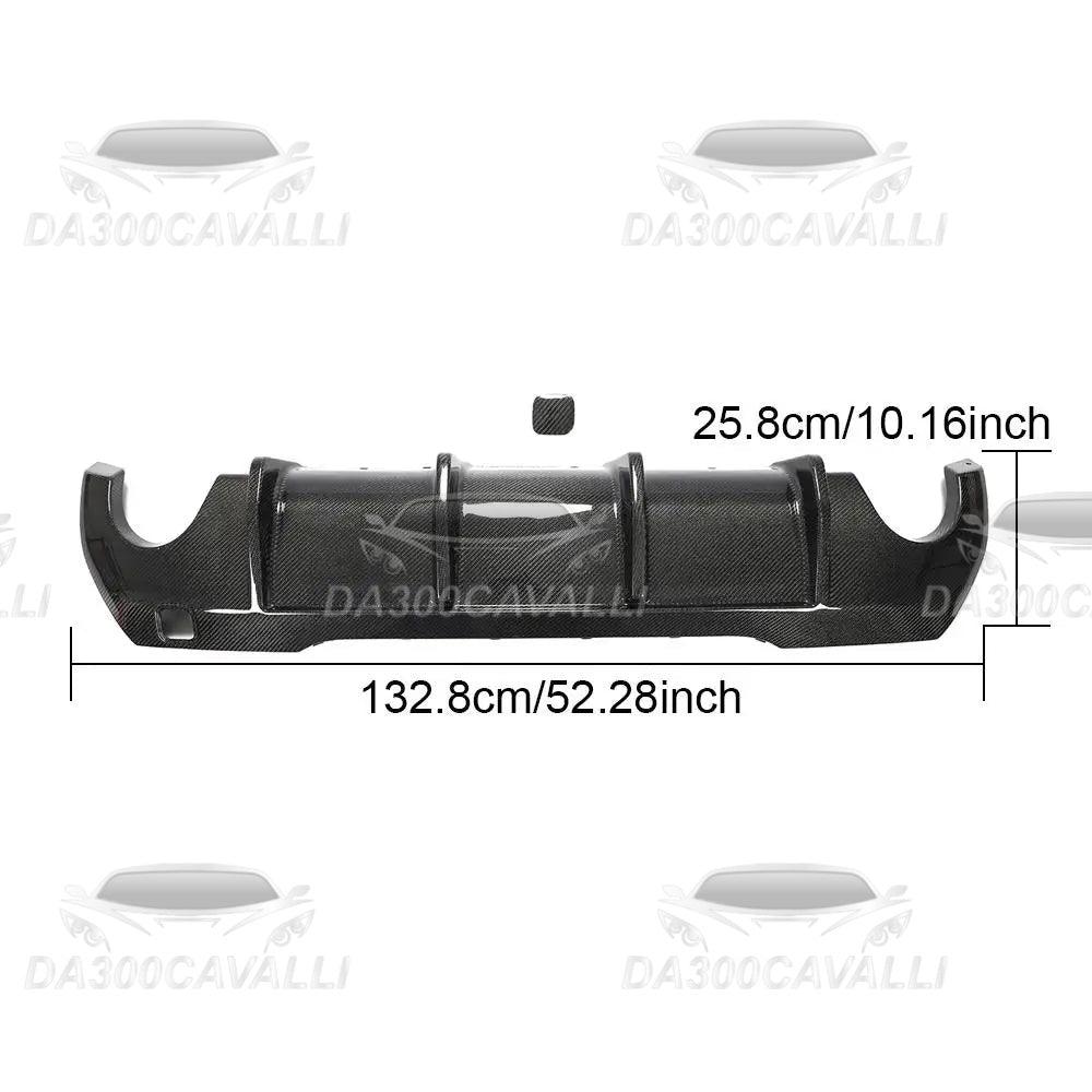 Diffusore Bmw Serie 1 F40 In Fibra Di Carbonio Da300Cavalli