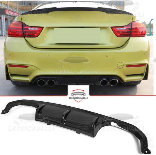 Diffusore BMW Serie 3 4 F80 F82 F83 Fibra Di Carbonio - Da300Cavalli