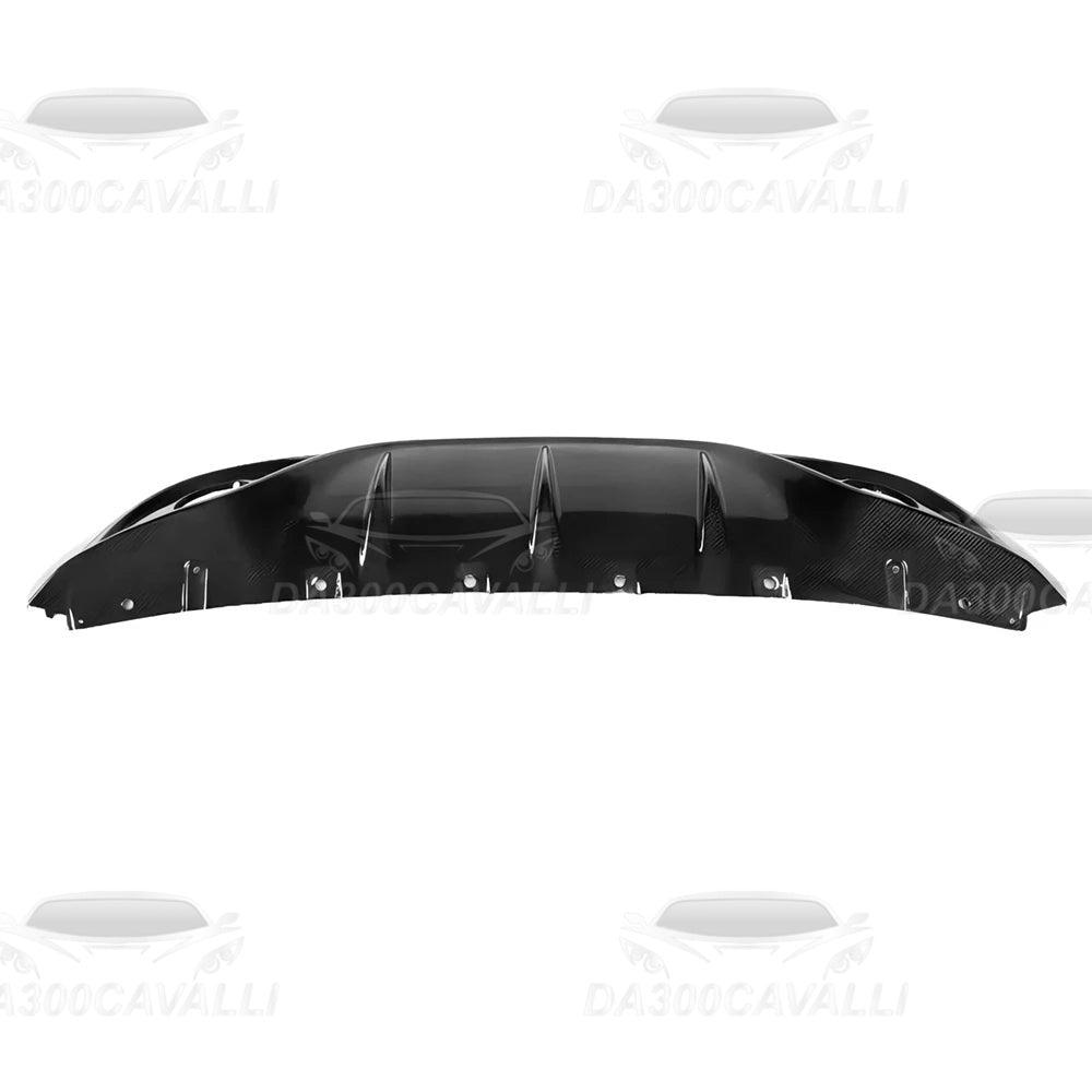 Diffusore Con Terminali Di Scarico Alfa Romeo Giulia Sedan Fibra Di Carbonio (2016-2019) - Da300Cavalli