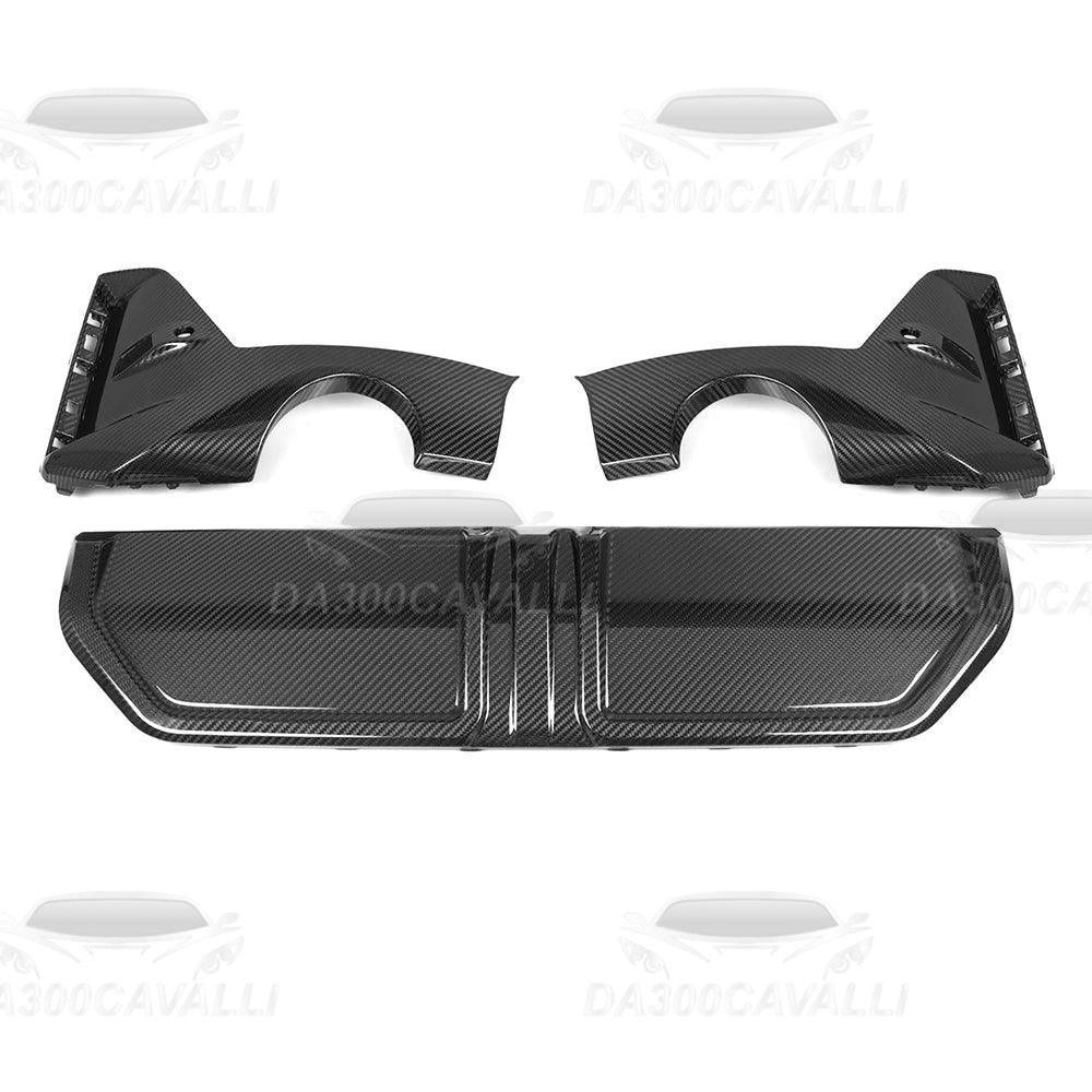 Diffusore Con Terminali Di Scarico BMW Serie 3 M3 G20 Fibra Di Carbonio - Da300Cavalli