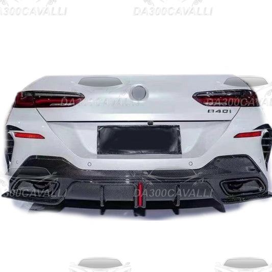 Diffusore Fibra Di Carbonio Bmw Serie 8 (2020-2023) 4P Da300Cavalli