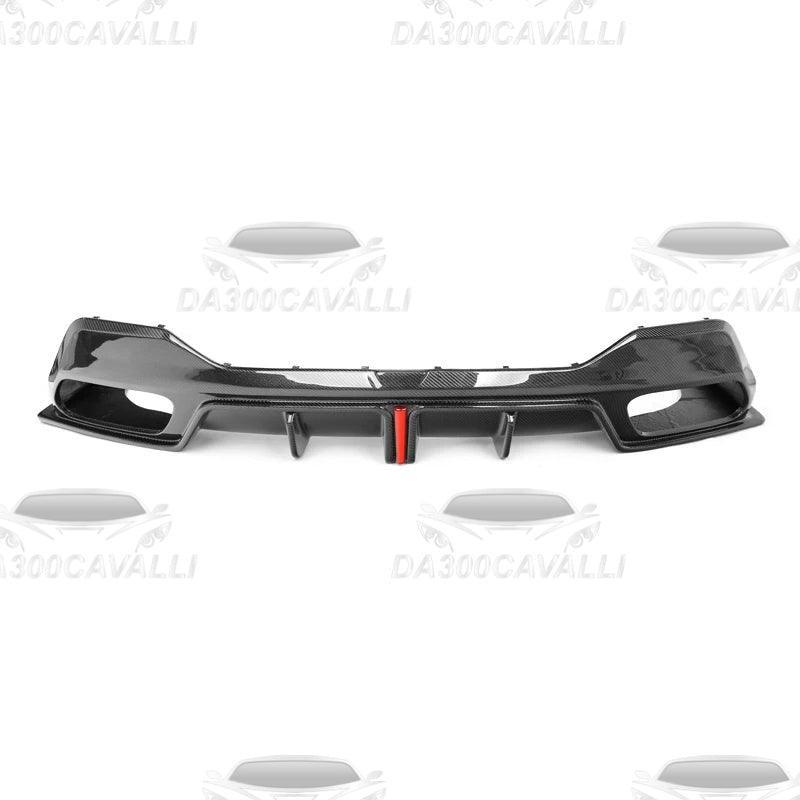 Diffusore Fibra Di Carbonio Bmw Serie 8 (2020-2023) 4P - Da300Cavalli