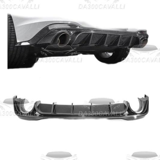 Dry Carbon Fiber Bright Black Rear Diffuser Rear Bumper Cs Style Rear Lipfor Vw Golf 8 Mk8 Gti R-Line 2021 2022 2023 Body Kit Da300Cavalli