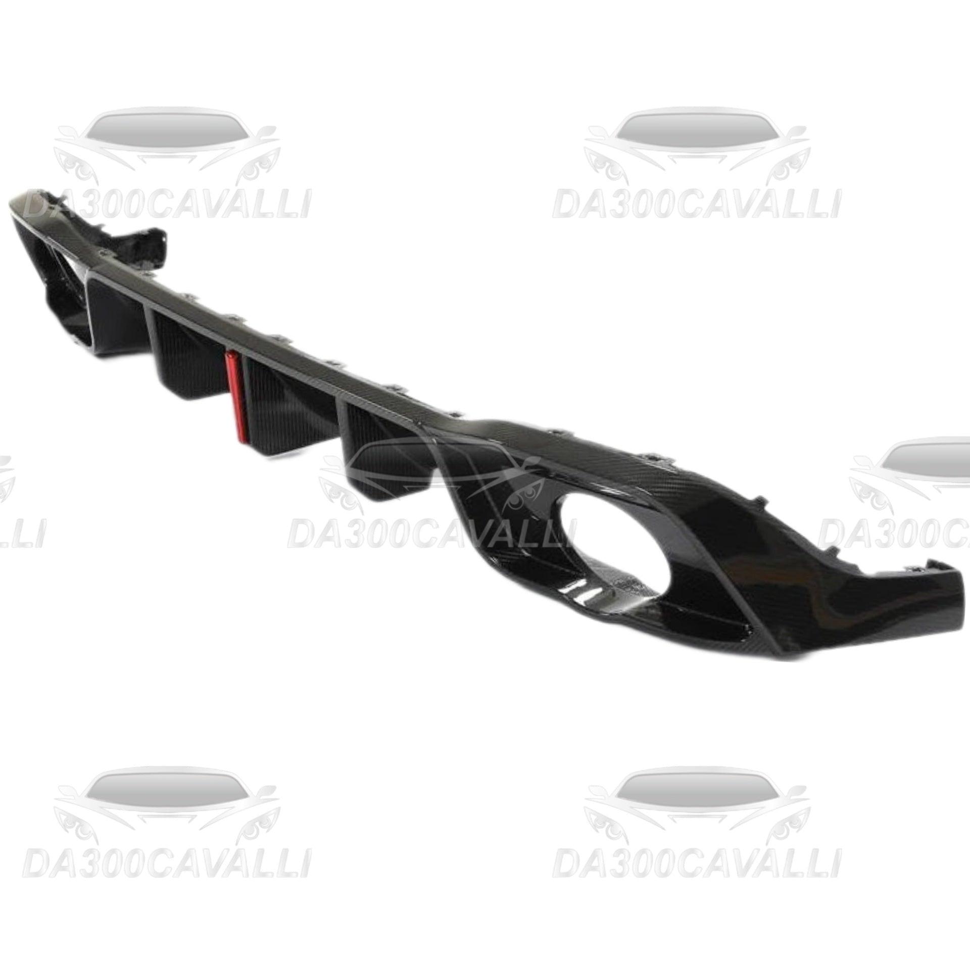 Diffusore Fibra Di Carbonio Golf 8 R Gti (2021-2023) Da300Cavalli