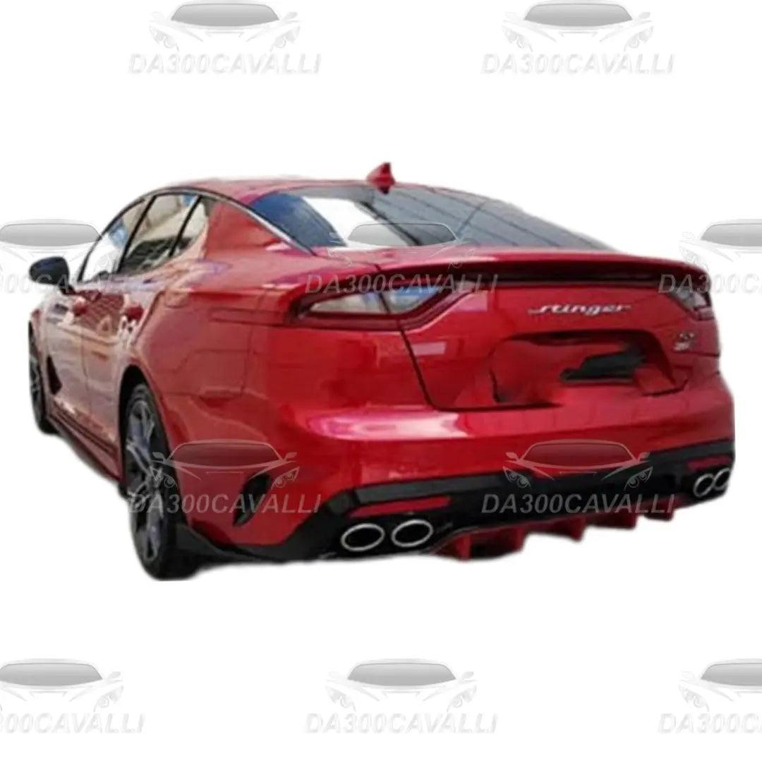 Diffusore Kia Stinger (2014-2019) In Fibra Di Carbonio - Da300Cavalli