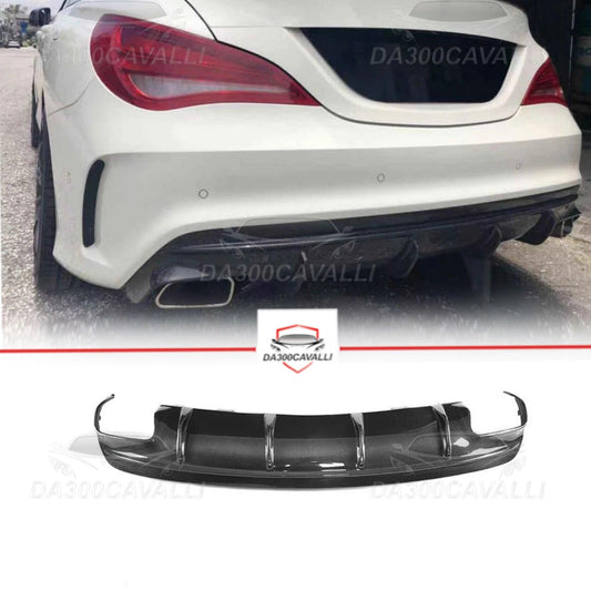 Diffusore Mercedes CLA W117 Fibra Di Carbonio - Da300Cavalli