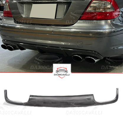 Diffusore Mercedes Classe E Sedan W211 Fibra Di Carbonio - Da300Cavalli