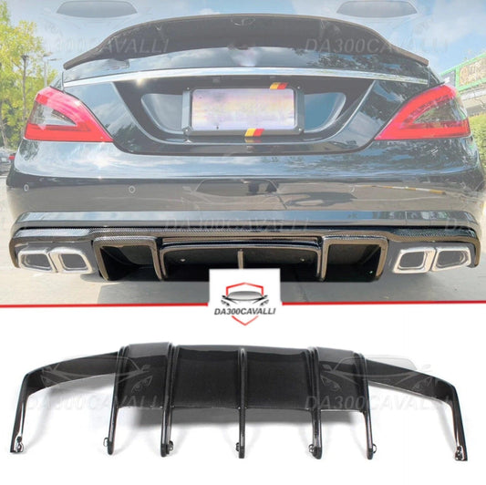 Diffusore Mercedes CLS W218 Fibra Di Carbonio - Da300Cavalli