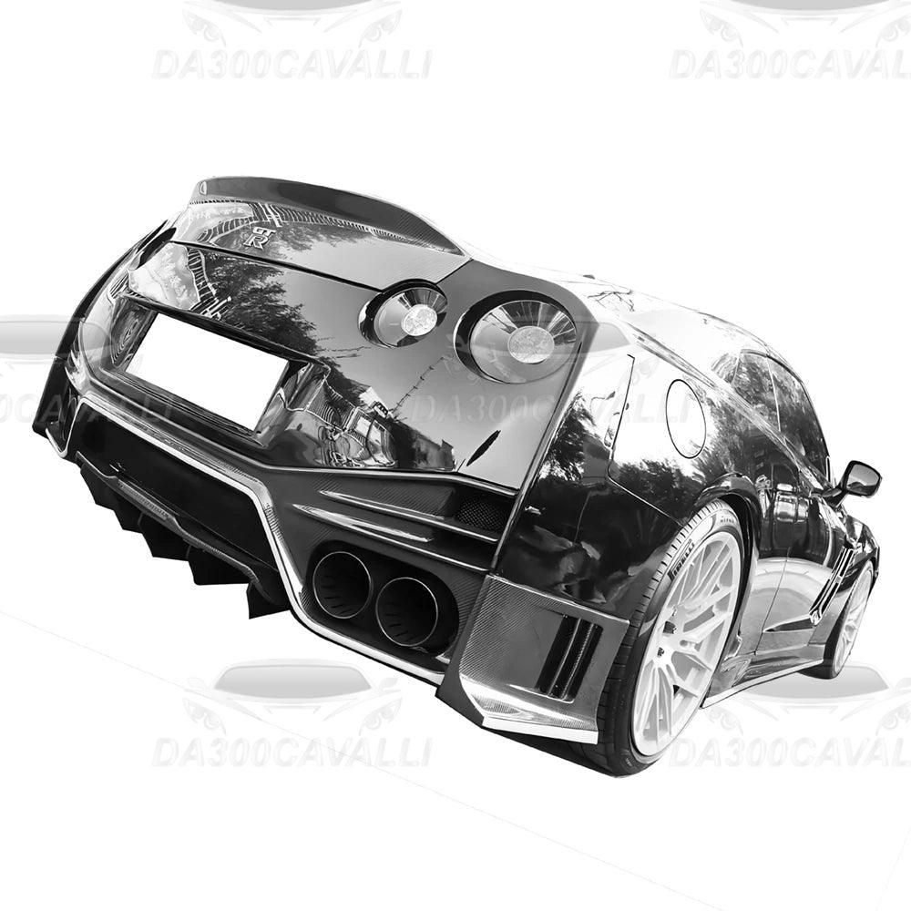 Diffusore Nissan Gtr R35 Fibra Di Carbonio - Da300Cavalli