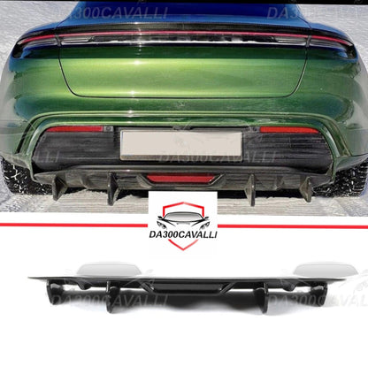 Diffusore Porsche Taycan (2019-2022) Fibra Di Carbonio - Da300Cavalli