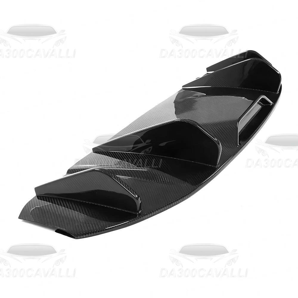 Diffusore Porsche Taycan Sedan Elettrica Fibra Di Carbonio (2019-2020) - Da300Cavalli