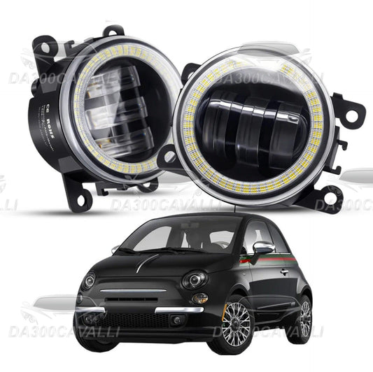 Fari Fendinebbia Angel Eyes Fiat 500 (2012-2015) - Da300Cavalli