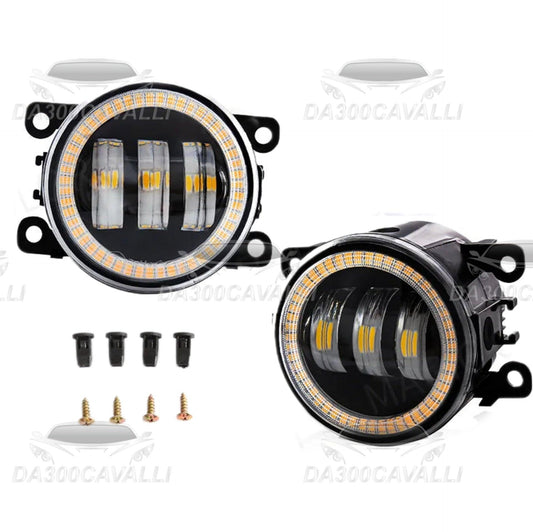 Fari Fendinebbia Angel Eyes Ford Focus Fusion Fiesta Ranger C-Max Transit Tourneo Ecosport Edge - Da300Cavalli