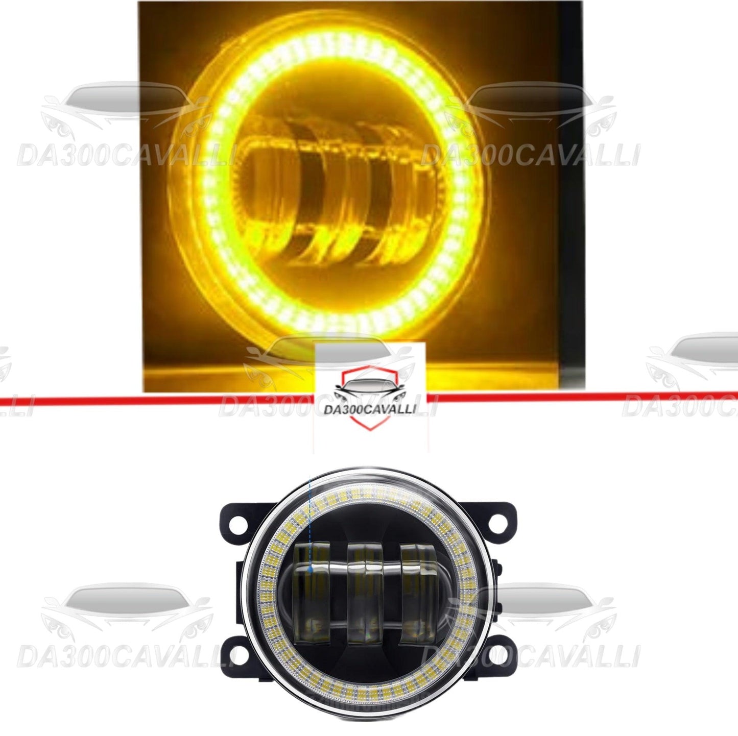 Fari Fendinebbia Angel Eyes Opel Astra Corsa Meriva Zafira Signum Twintop Vectra Movano Agila Tigra - Da300Cavalli