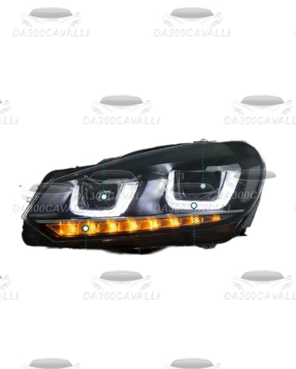 Fari Led Anteriori Golf Mk6 (2010-2014) Gti&R - Da300Cavalli