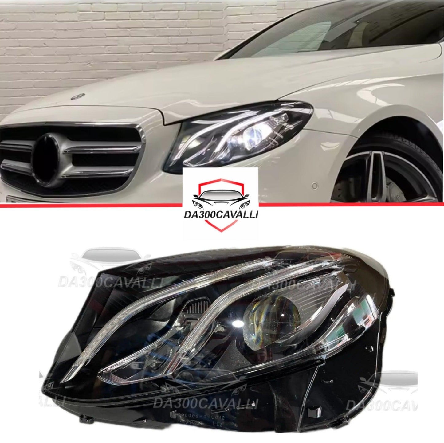 Fari Led Anteriori Mercedes Classe E (2017-2020) (W213) - Da300Cavalli