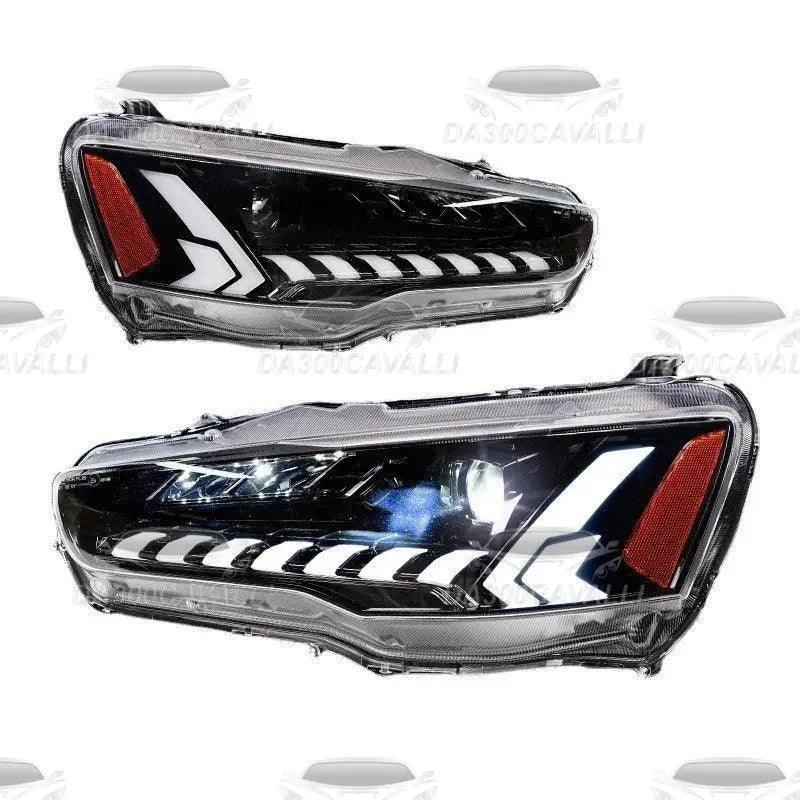 Fari Led Anteriori Mitsubishi Lancer Evo X (2008-2020) - Da300Cavalli