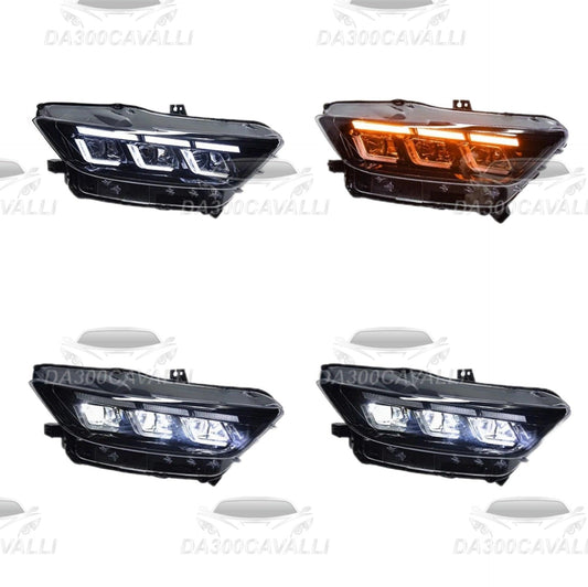 Akd Car Styling Head Lamp For Ford Mustang Headlights 2015-2017 Mustang Led Headlight Drl Hid Bi Xenon Auto Accessories Da300Cavalli