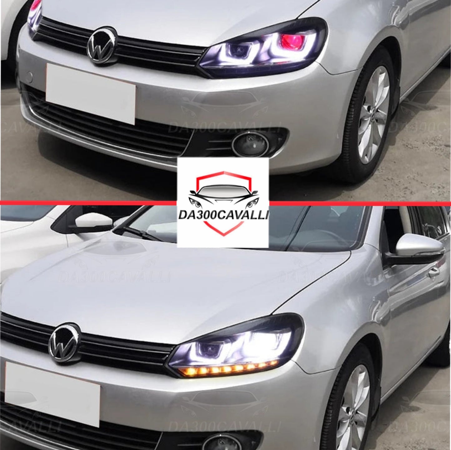 Fari Led Volkswagen Golf 6 Demon Eyes (2010-2012) - Da300Cavalli