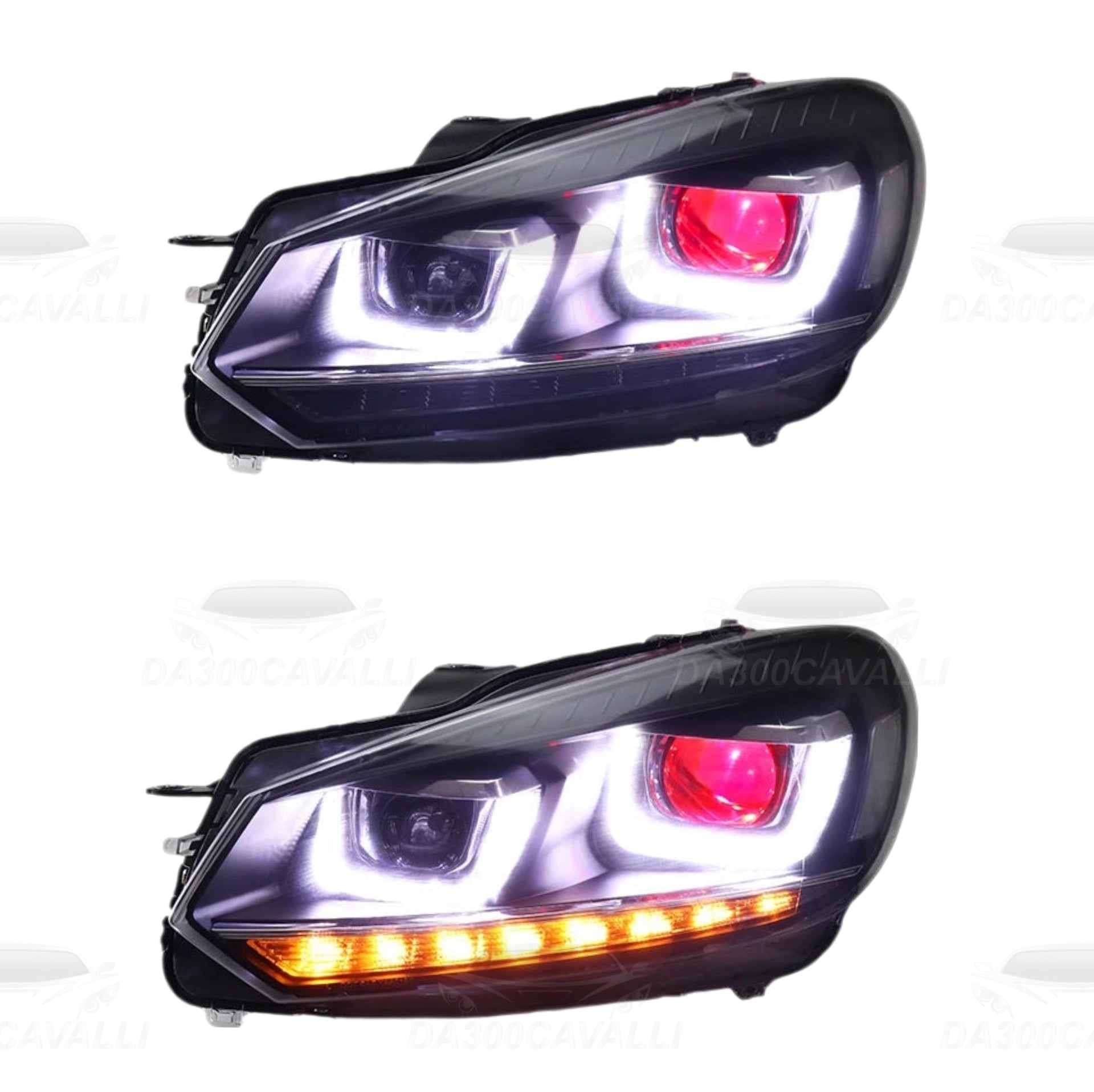 Fari Led Volkswagen Golf 6 Demon Eyes (2010-2012) - Da300Cavalli