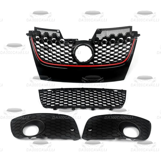 Griglia Anteriore Vw Golf Mk5 Jetta (2006-2009) - Da300Cavalli