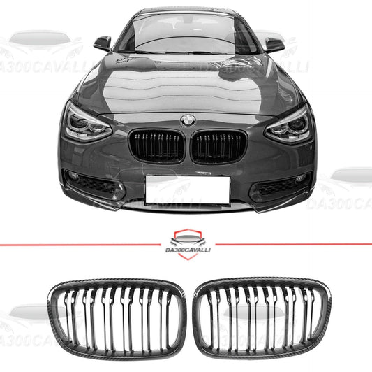 Griglia Frontale BMW Serie 1 M1 F20 Fibra Di Carbonio - Da300Cavalli