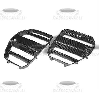 Griglia Frontale BMW Serie 3 4 M3 M4 G80 G82 G83 Fibra Di Carbonio - Da300Cavalli