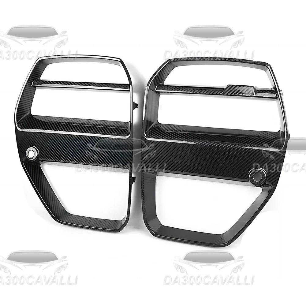 Griglia Frontale BMW Serie 3 4 M3 M4 G80 G82 G83 Fibra Di Carbonio - Da300Cavalli