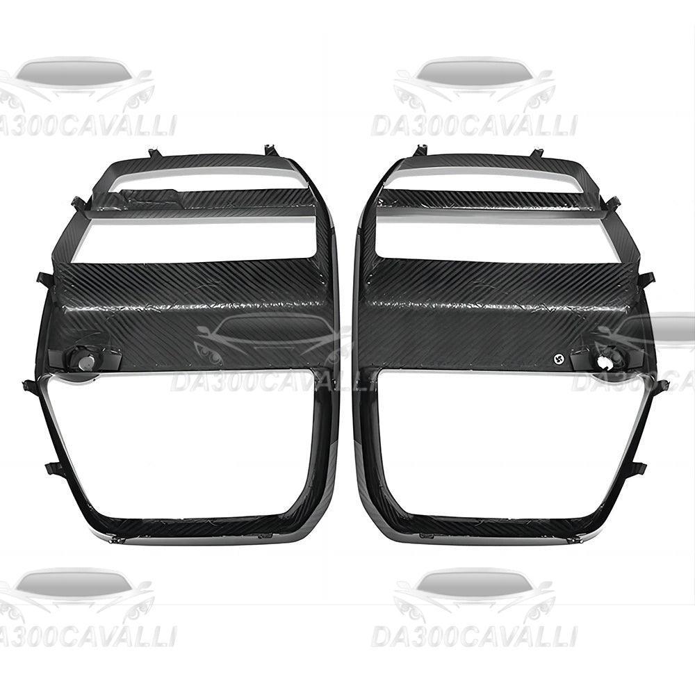 Griglia Frontale BMW Serie 3 4 M3 M4 G80 G82 G83 Fibra Di Carbonio - Da300Cavalli