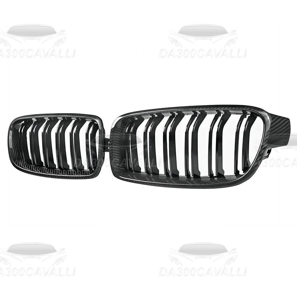 Griglia Frontale BMW Serie 3 F30 F31 Fibra Di Carbonio - Da300Cavalli