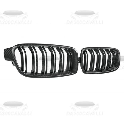 Griglia Frontale BMW Serie 3 F30 F31 Fibra Di Carbonio - Da300Cavalli