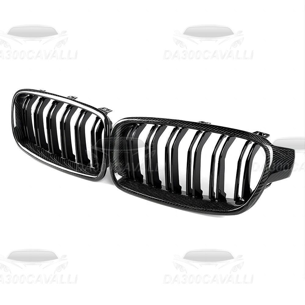 Griglia Frontale BMW Serie 3 F30 F31 Fibra Di Carbonio - Da300Cavalli