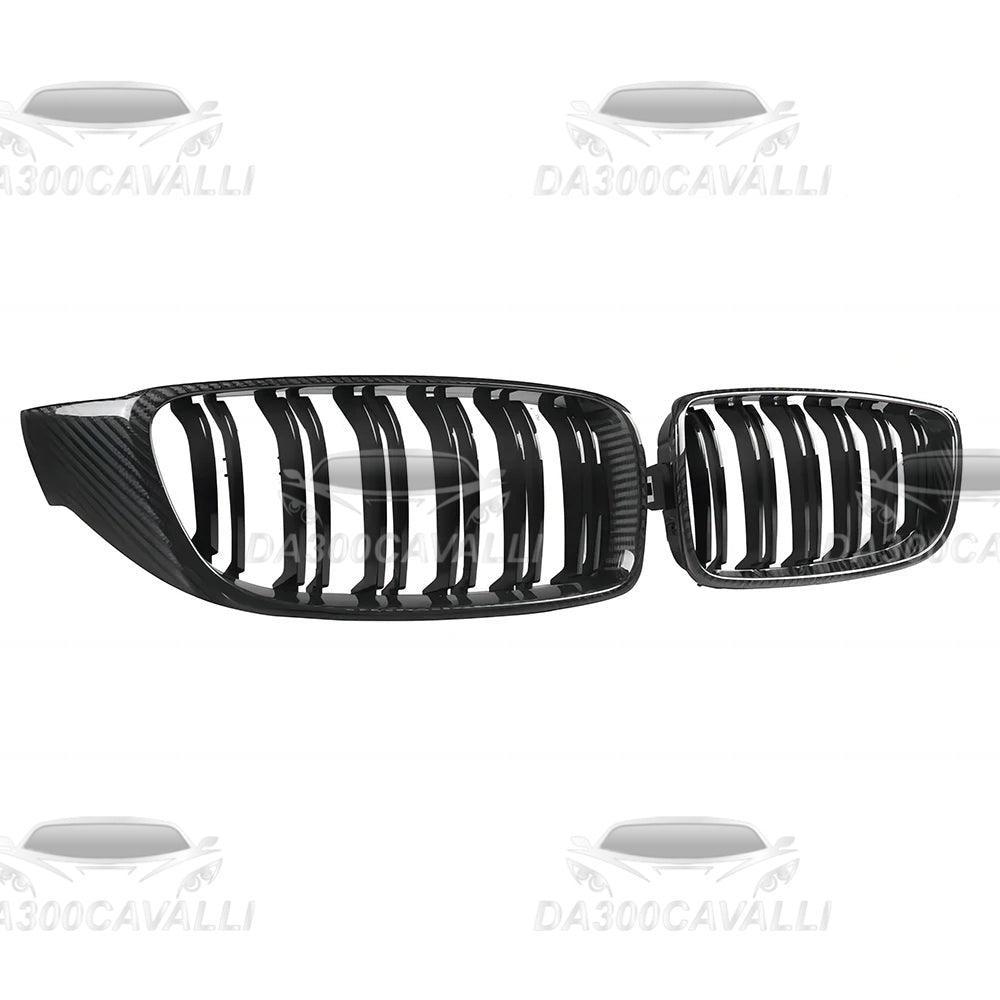 Griglia Frontale BMW Serie 4 M4 F32 F33 F36 F80 F82 Fibra Di Carbonio - Da300Cavalli