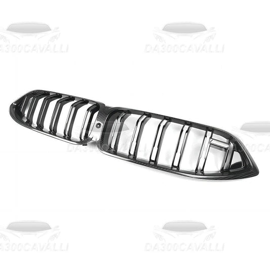 Griglia Frontale BMW Serie 8 M8 F90 F92 F93 Fibra Di Carbonio - Da300Cavalli