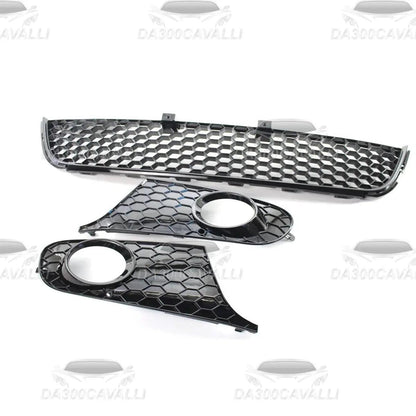 Griglia Inferiore E Contorno Fendinebbia Vw Golf 6 (2009-2013) - Da300Cavalli