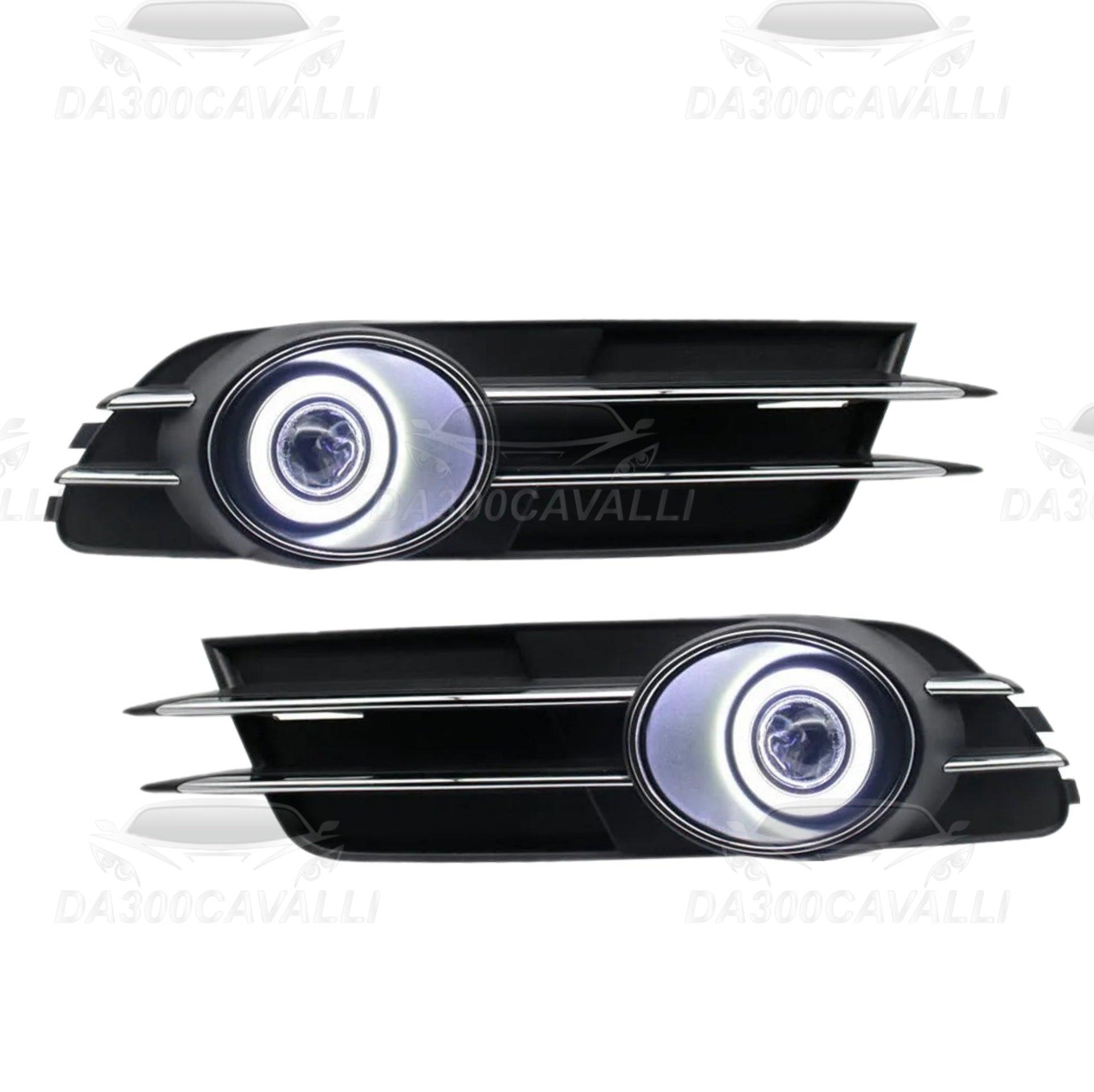 Griglie e Fari Fendinebbia Angel Eyes Audi A6 C7 - Da300Cavalli