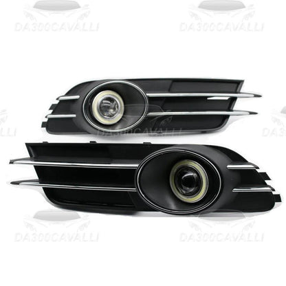 Griglie e Fari Fendinebbia Angel Eyes Audi A6 C7 - Da300Cavalli