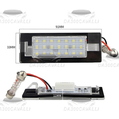 Luci Led Targa Fiat Panda (2Pcs) - Da300Cavalli