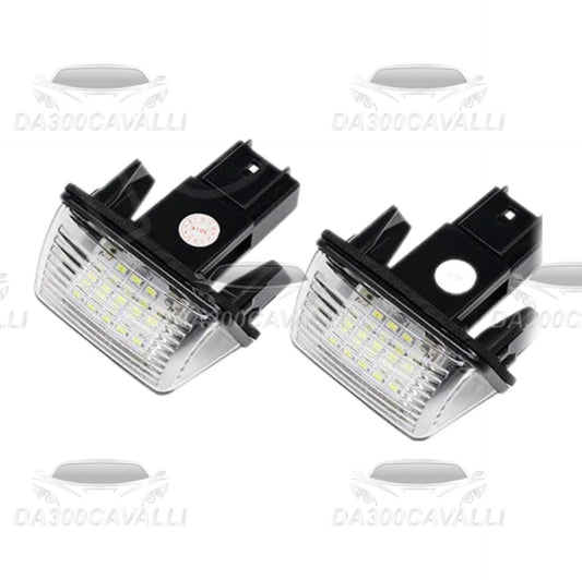 Luci Led Targa Peugeot 206 207 306 307 308 406 407 5008 Citroen C3 C4 C5 - Da300Cavalli