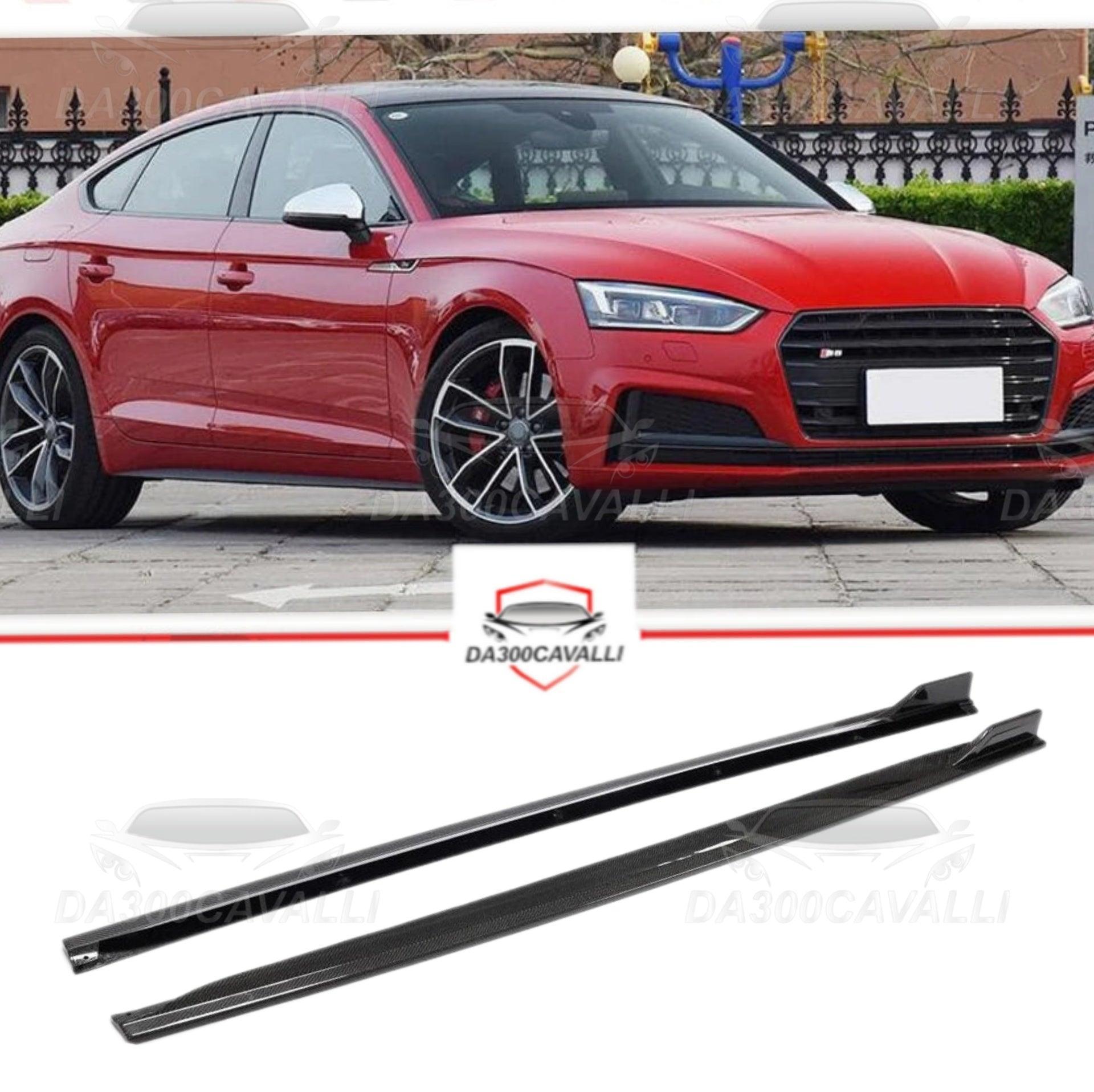 Minigonne Audi A5 B9 Fibra Di Carbonio - Da300Cavalli