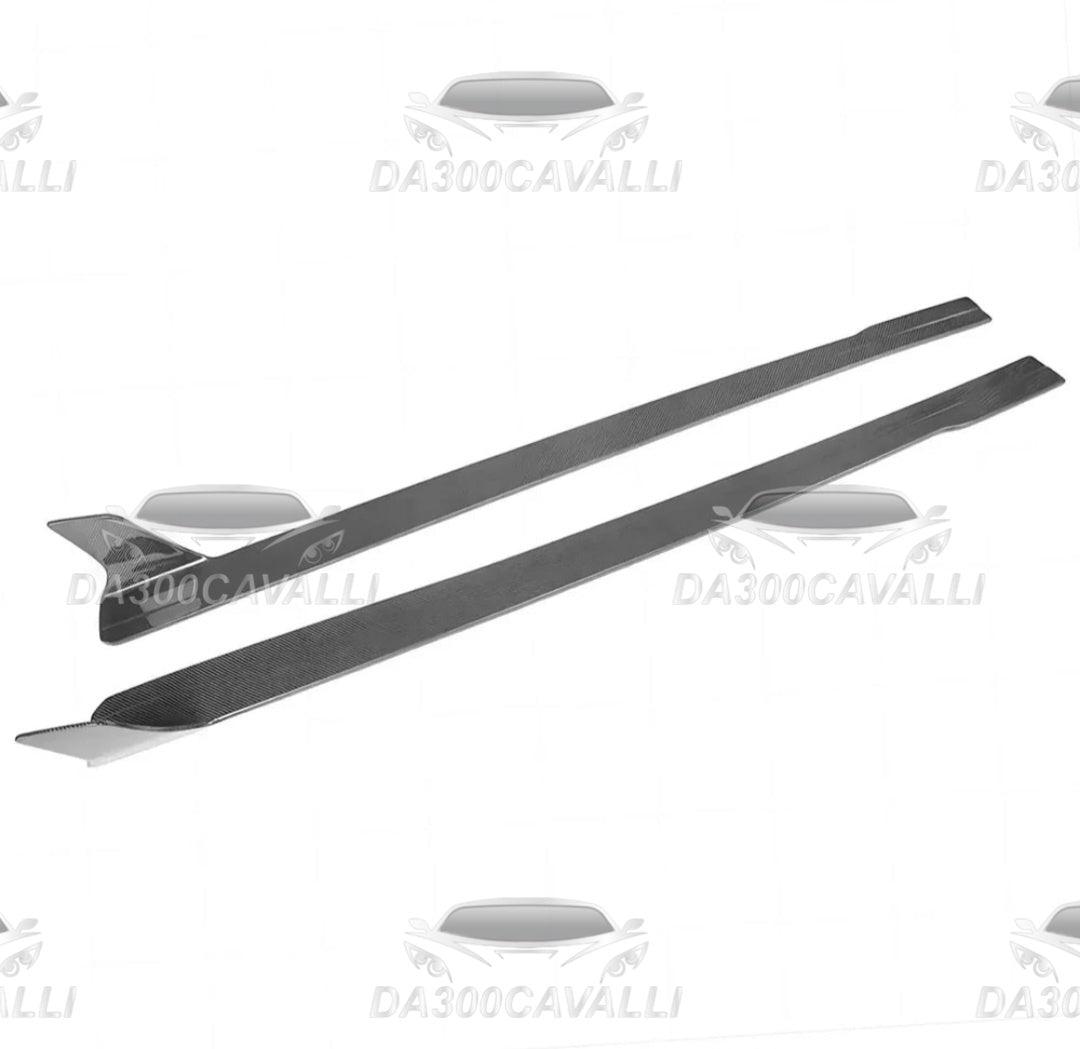 Minigonne Audi R8 (2008-2015) Fibra Di Carbonio - Da300Cavalli