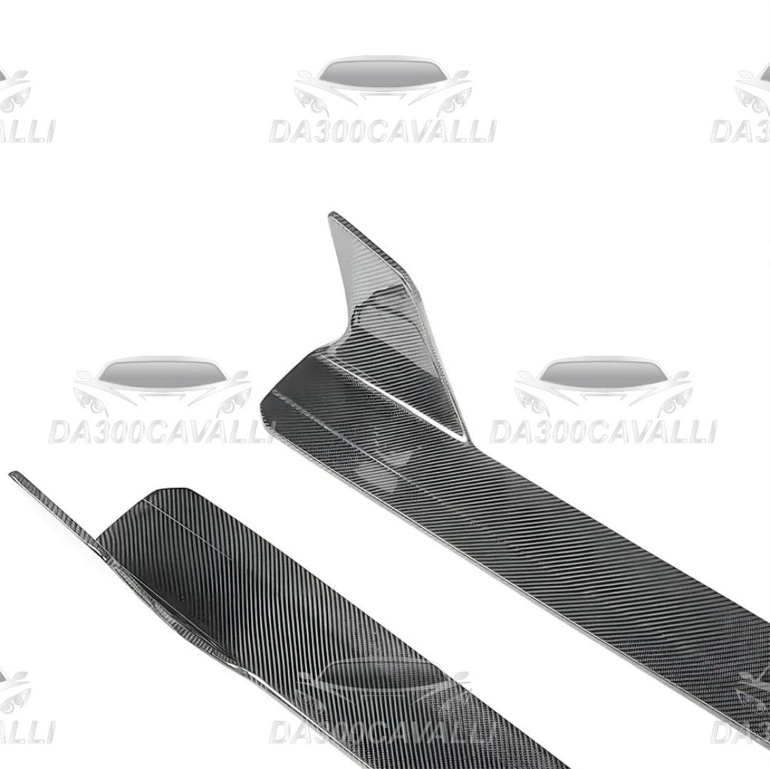 Minigonne Audi R8 (2008-2015) Fibra Di Carbonio - Da300Cavalli