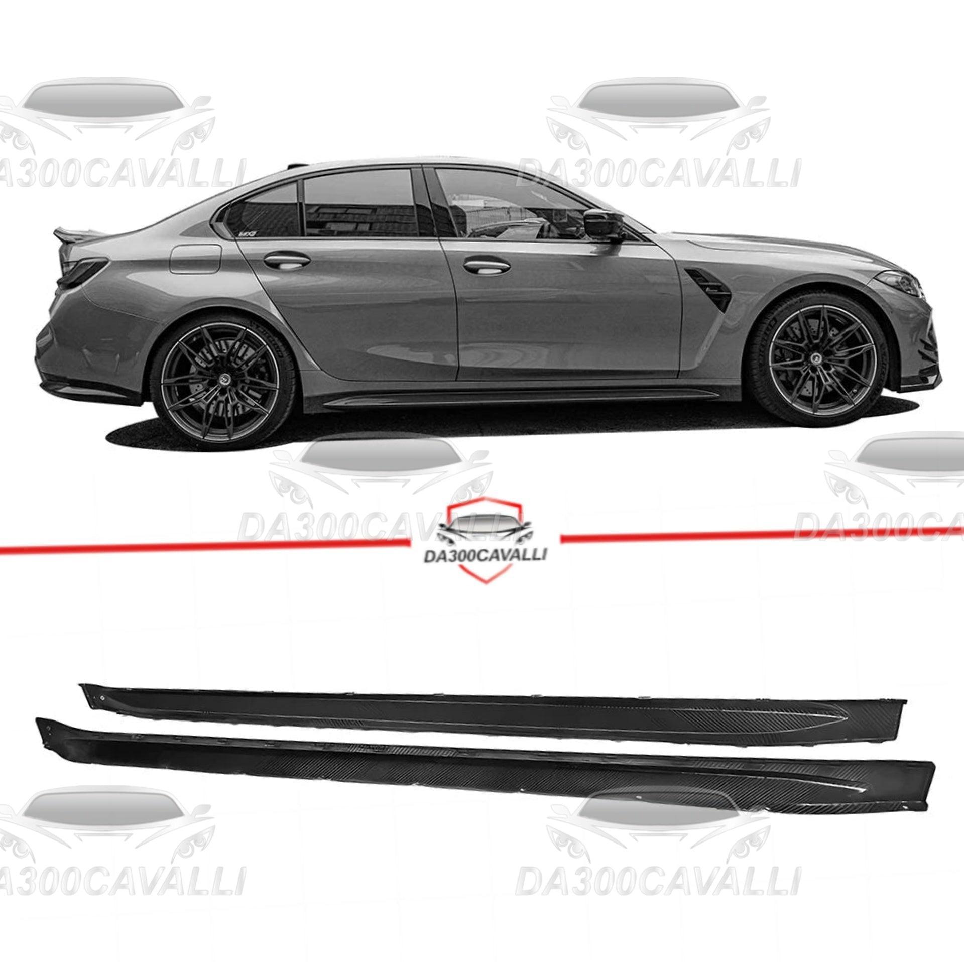 Minigonne BMW M3 M4 G80 G82 G83 Fibra Di Carbonio - Da300Cavalli