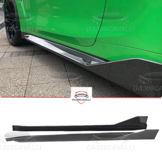 Minigonne BMW Serie 4 G82 Fibra Di Carbonio - Da300Cavalli