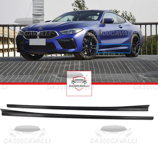 Car Side Skirts For Bmw 8 Series G14 G15 G16 F91 F92 F93 M8 2D 4D 2019-2021 Dry Carbon Fiber Side Door Skirts Bodykit Da300Cavalli